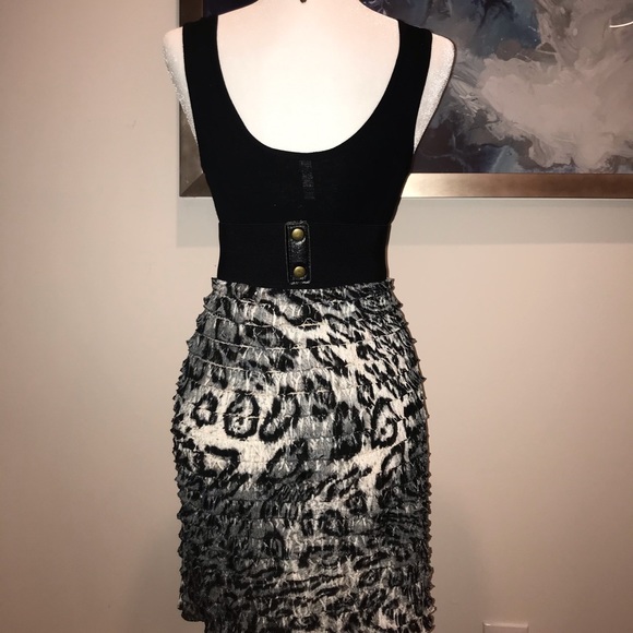 Xhileration Animal Print Inspired Tank Dress - Picture 2 of 3